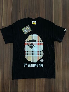 Bape burberry Tee